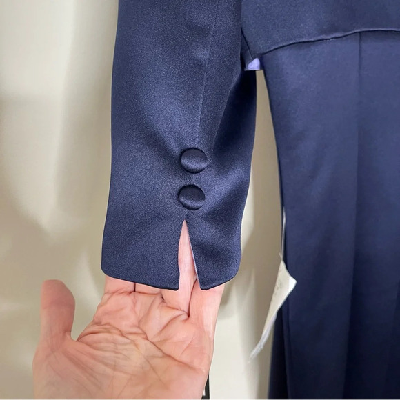 Alex Evenings Women's Maxi Formal Jacket Dress Vintage Y2K Made in USA  modest - Picture 10 of 16